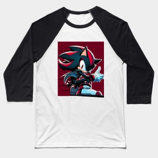 Shadow Hedgehog Baseball T-Shirt